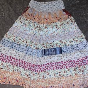 hippie skirt with pockets